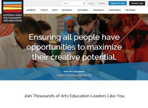 national guild for community arts education Project