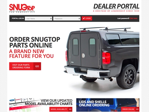 Snugtop Dealer Portal Project Kentico Cms For Asp Net
